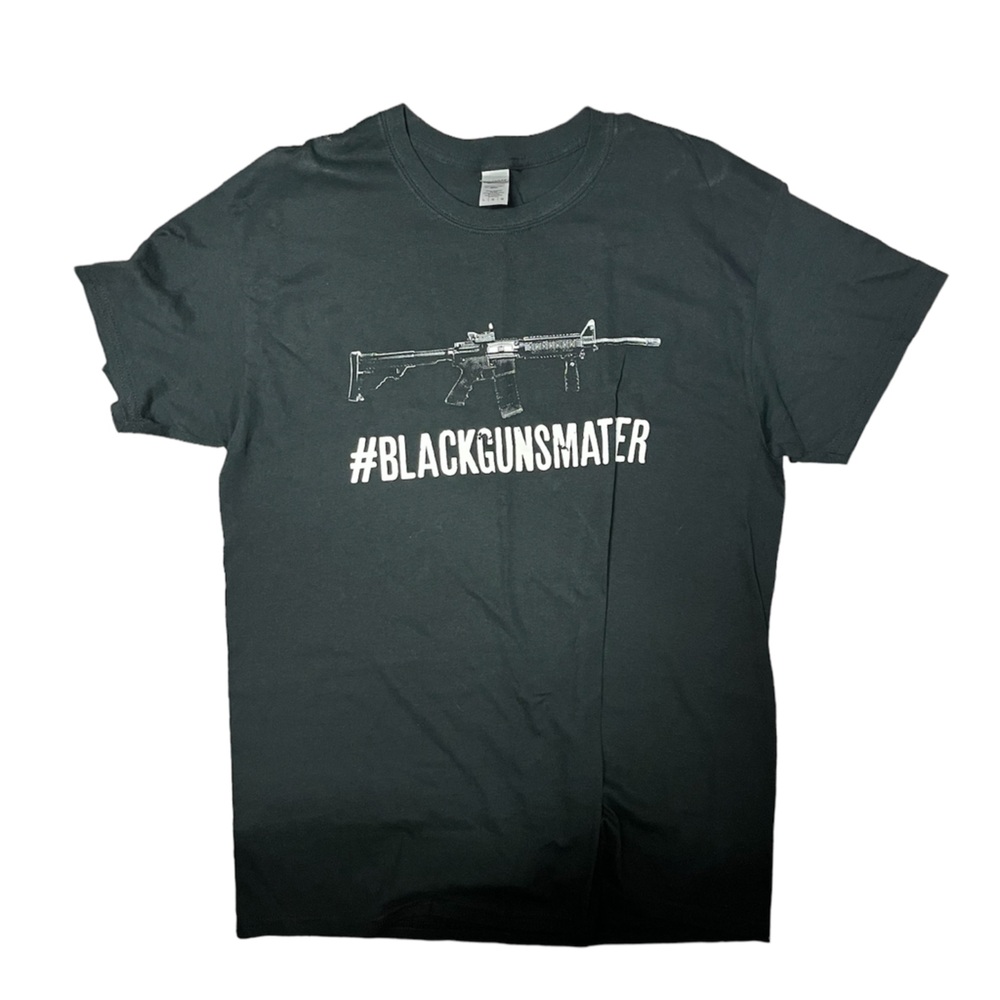 Black guns matter t shirt